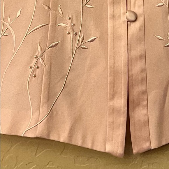 Karin Stevens Light Pink 2 piece Dressy Jacket & Skirt Set - Picture 6 of 16